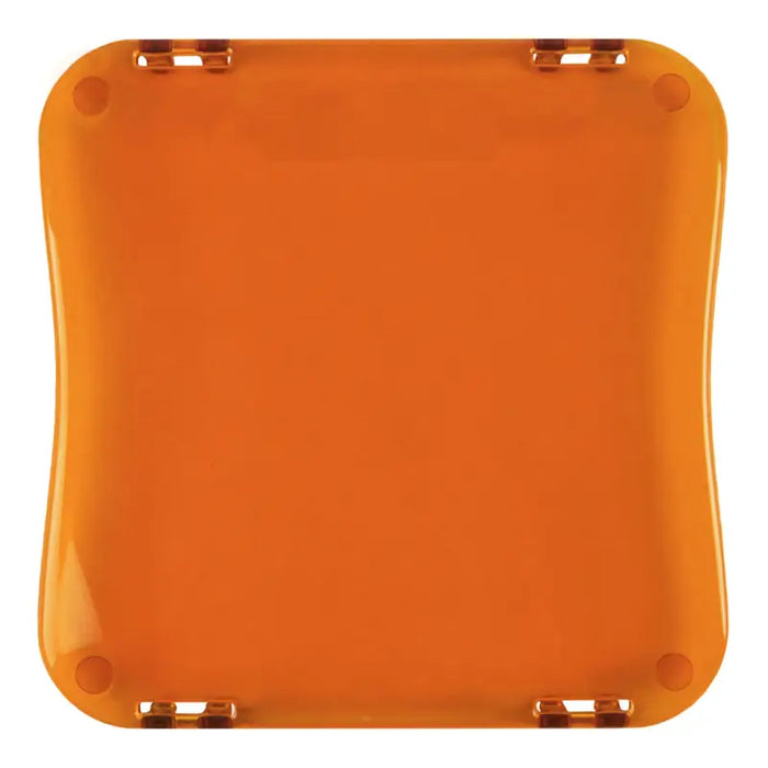 Orange plastic tray with metal handle in Rigid Industries Light Cover for D-XL Series Amber PRO.