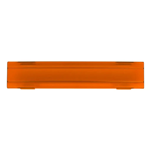 Rigid Industries Light Cover for SR-Series Amber PRO - 11in. Orange Plastic Drawer on White Background.