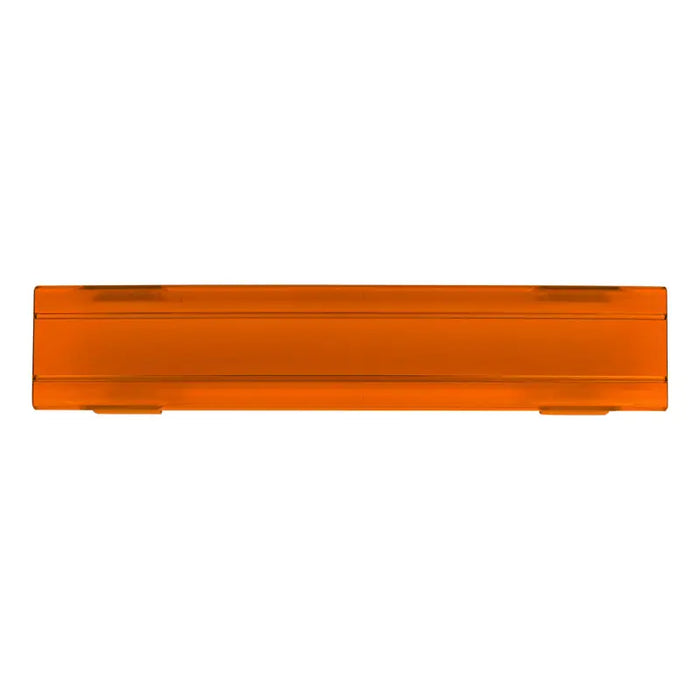 Rigid Industries Light Cover for SR-Series Amber PRO - 11in. Orange Plastic Drawer on White Background.