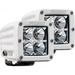 Pair of white LED lighting solution for the Ford F-Series displayed in Rigid Industries Marine Dually Flood Set of 2