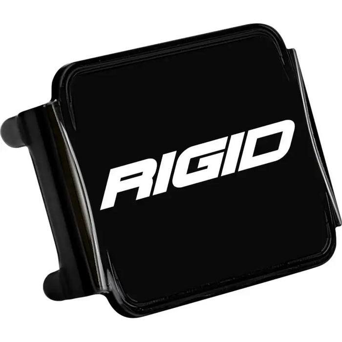 Rigid Industries Protective Polycarbonate Cover - Dually/D2 - Black phone holder with white logo