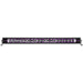 Rigid Industries Radiance+ 40in. RGBW Light Bar in black and purple light on white background