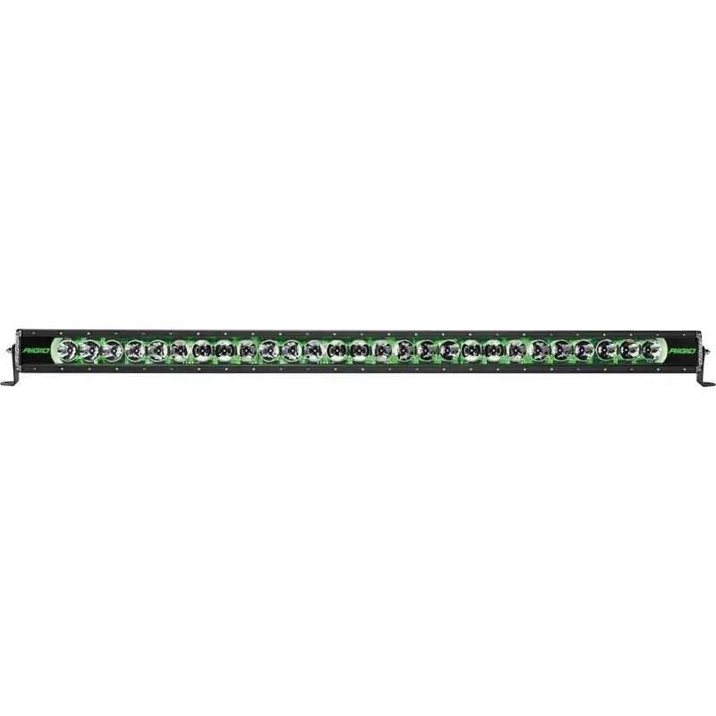 Rigid Industries Radiance+ 50in. RGBW Light Bar with unique green and black pattern