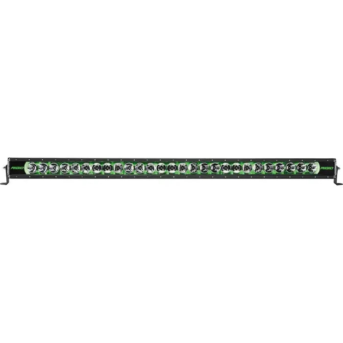 Rigid Industries Radiance+ 50in. RGBW Light Bar with unique green and black pattern