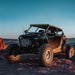 Black and gold 2020 Polaris RZR with Revolve light bar