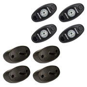 Rigid Industries Rock Light Kit- Amber with 5 LEDs