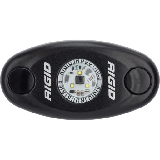 Rigid Industries A-Series Light for Vehicle - Black Light with White Highlight