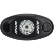 Rigid Industries A-Series Light in Black and White - High Strength - Cool White for Vehicle