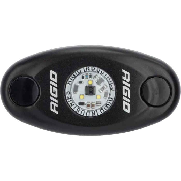 Rigid Industries A-Series Light - Black - Vehicle Light on White Background