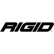 Rigid Industries A-Series Light - Black - Low Strength - Red vehicle light logo icon.