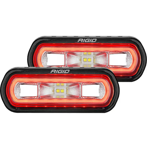 Rigid Industries SR-L Series Spreader Light Pair with Red LEDs