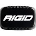 Rigid Industries SR-M Light Cover in black and white logo, white background