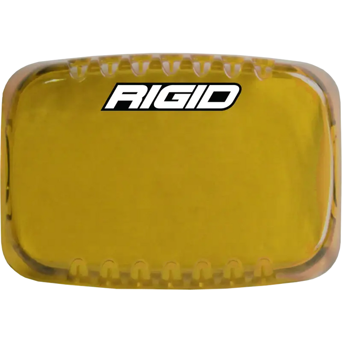 Rigid Industries SR-M Light Cover logo on yellow plastic case