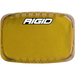 Rigid Industries SR-M Light Cover logo on yellow plastic case