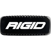 Rigid Industries SR-Q Light Cover- Black logo on white background