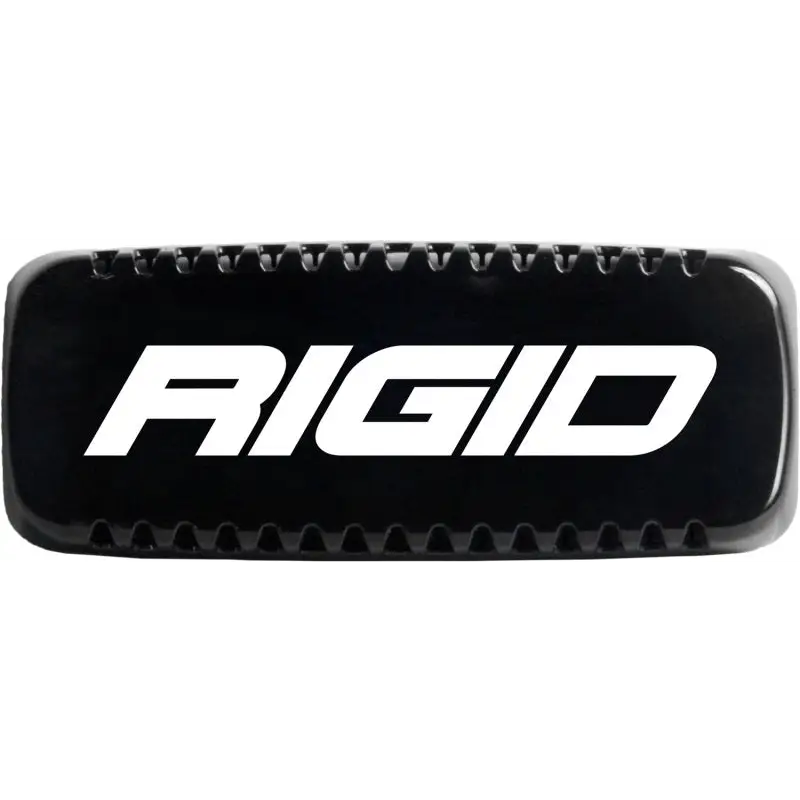 Rigid Industries SR-Q Light Cover- Black logo on white background