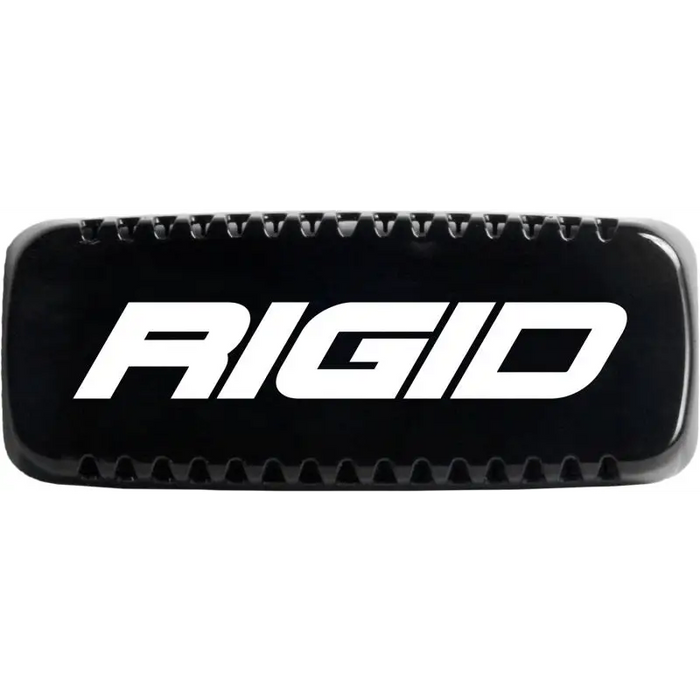 Rigid Industries SR-Q Light Cover- Black logo on white background