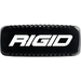 Rigid Industries SR-Q Light Cover- Black logo on white background