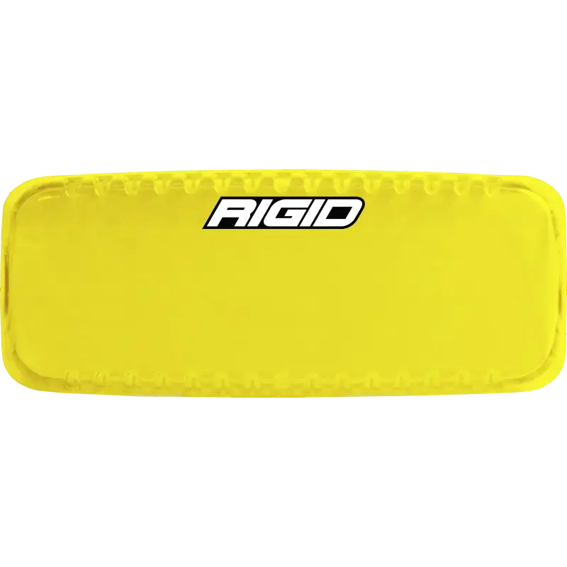 Yellow foam pad light cover for Rigid Industries SR-Q.