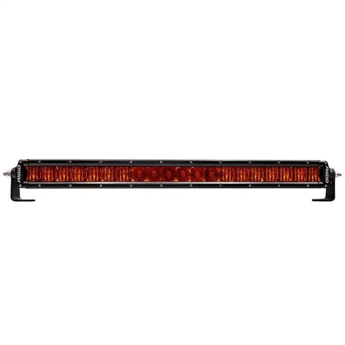 Rigid Industries SR-Series 20in. Spot w/ Amber PRO Lens - Red LED Light Bar