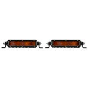 Rigid Industries SR-Series SAE 6in. W/ Amber PRO Lens (Pair) LED lights