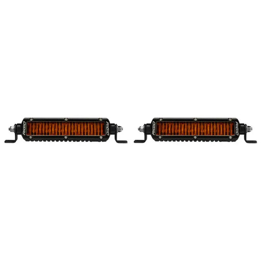 Rigid Industries SR-Series SAE 6in. W/ Amber PRO Lens (Pair) LED lights
