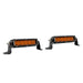 Rigid Industries SR-Series SAE 6in. W/ Amber PRO Lens LED Light Bars for Jeeps