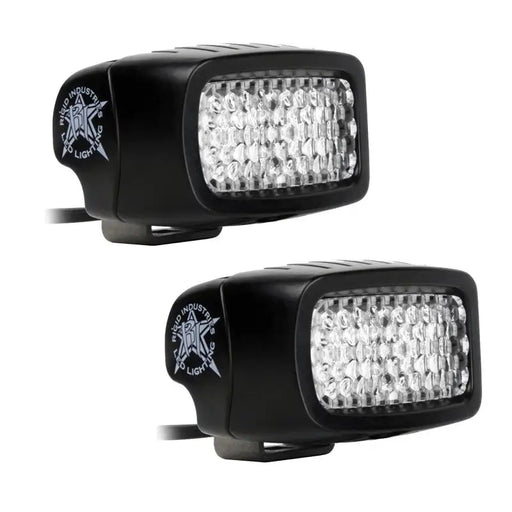 Pair of LED lights for the Harley Harley from Rigid Industries SRM - Diffused - Back Up Light Kit.