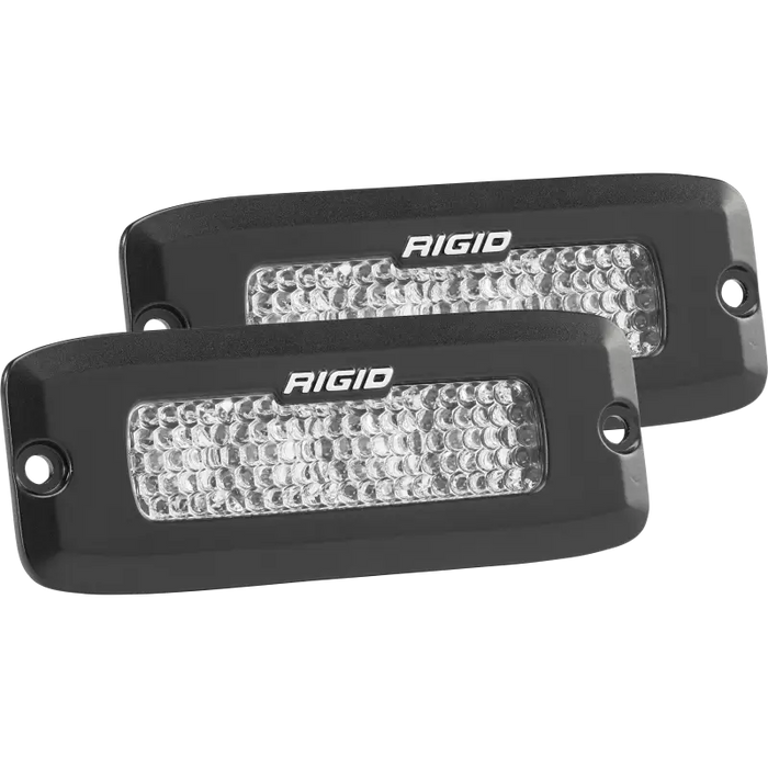 Rigid Industries SRQ LED Light Bars for Jeep - White Flush Mount Set of 2