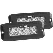 Rigid Industries SRQ Flush Mount LED Light Bars for Jeep - Set of 2