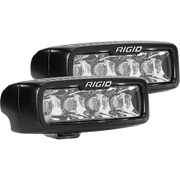 Pair of black LEDs for Ford F-series - Rigid Industries SRQ - Spot - White - Set of 2