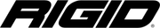 Rigid industries srq2 driving light pro - black and white logo on white background