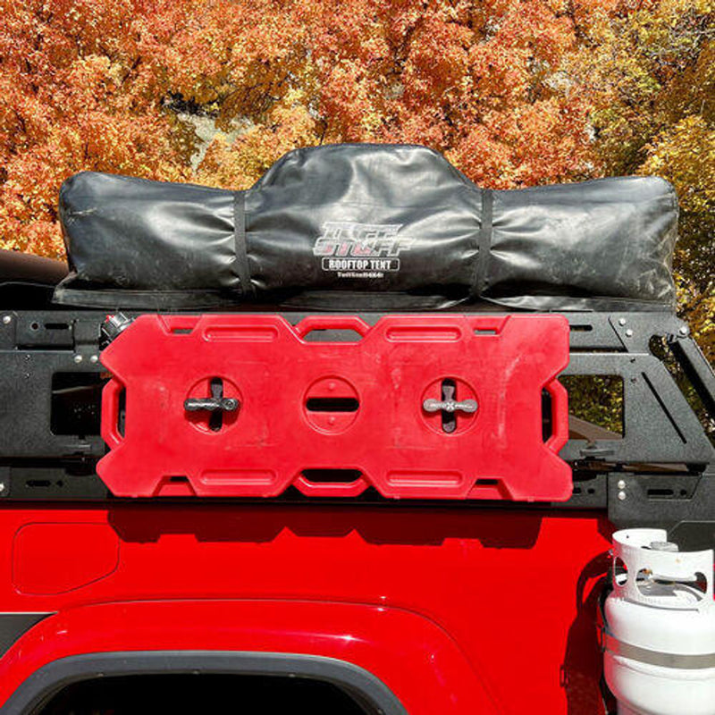 Rock Slide Engineering 20-23 Jeep Gladiator Overland Rack - Flip Up Sides