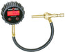 Digital pressure gauge with hose attached from rockjock ez-tire deflator pro with storage case