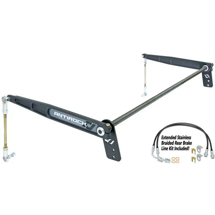 Metal pole with wires - RockJock JK 2D Antirock Sway Bar Kit