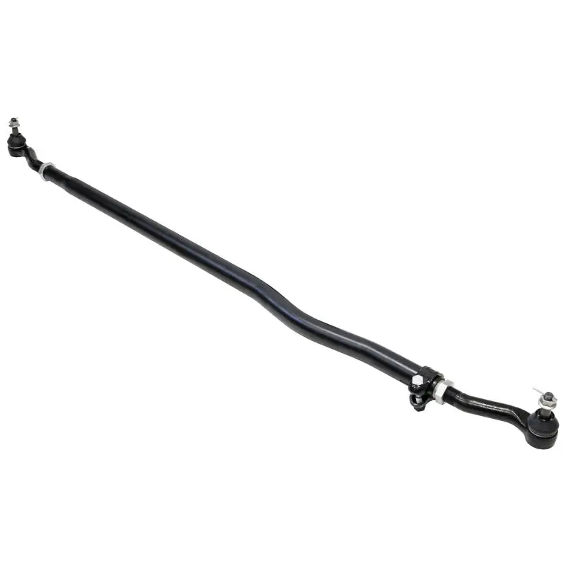 Black exhaust pipe for BMW S60 with RockJock JK Currectlync Steering System Mounting Kit