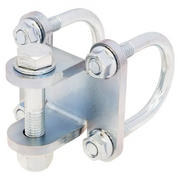 Stainless steel pipe clamps for RockJock JK Currectlync Steering System with Hardware Mounting Kit