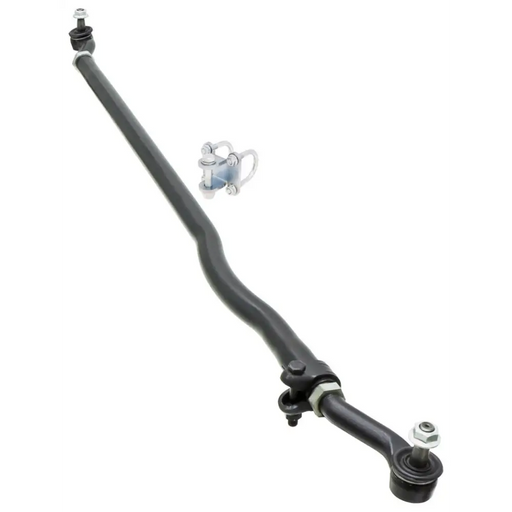 Black front sway bar with white background for RockJock JK Currectlync Tie Rod.
