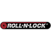 Roll-N-Lock logo displayed on Toyota Tacoma truck bed cover