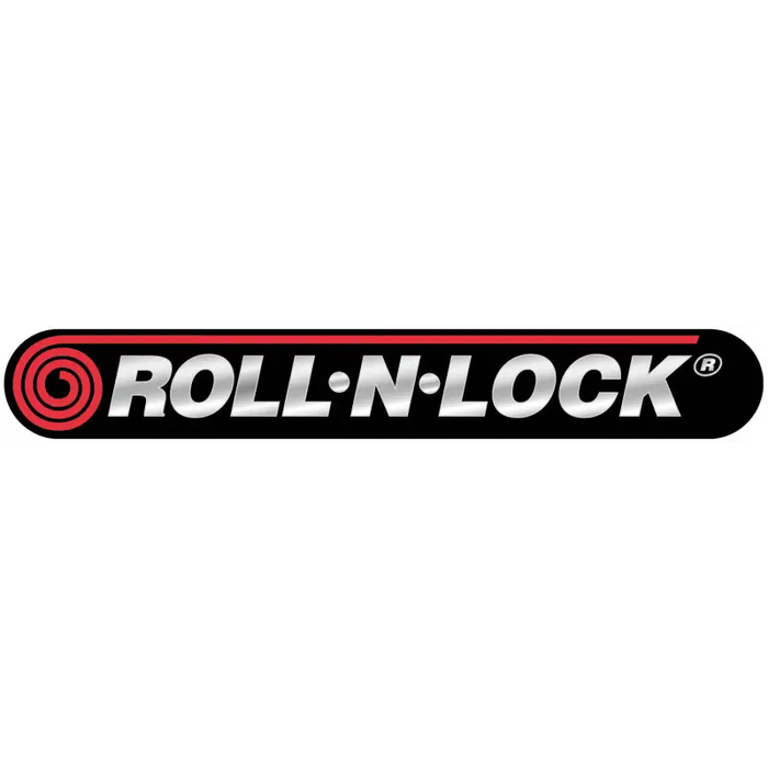Roll-N-Lock Cargo Manager featured in Roll N Lock logo displayed on product for Toyota Tacoma.