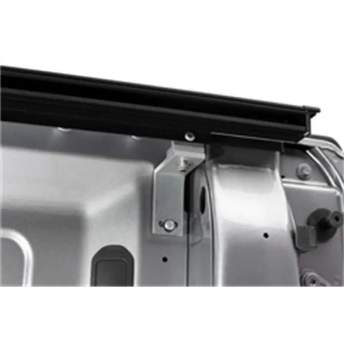 Close up of a door handle on Roll-N-Lock A-Series retractable tonneau cover