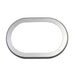 Stainless steel ring on white background for Rugged Ridge Jeep Wrangler.