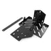 Rugged Ridge 07-11 Jeep Wrangler JK Dual Battery Tray with black plastic bracket for motorcycle front.