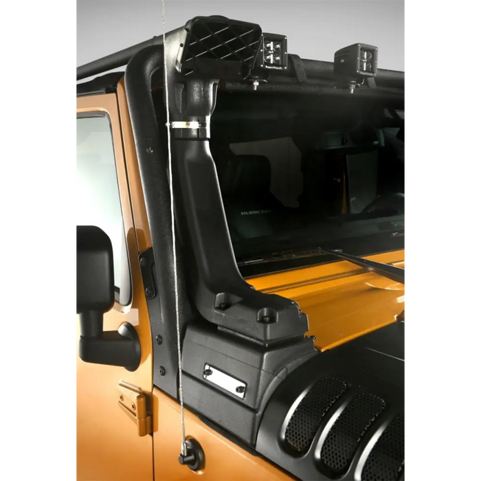 Rugged Ridge Jeep Wrangler XHD Snorkel Kit low mount pre filter door handle cover.