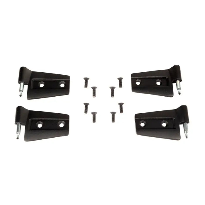 Rugged Ridge black plastic door handles for Jeep Wrangler JK 2-Door Hinge Kit