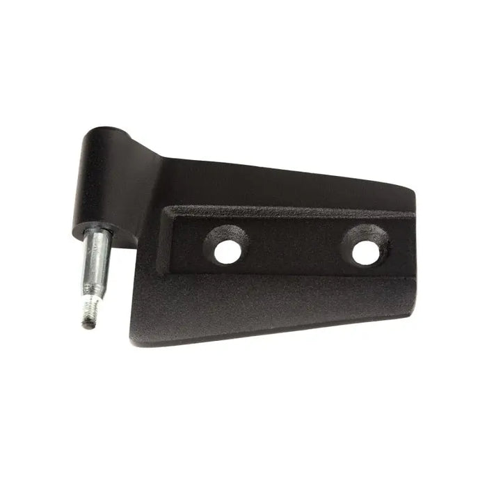 Rugged Ridge black metal door hinge kit with two holes