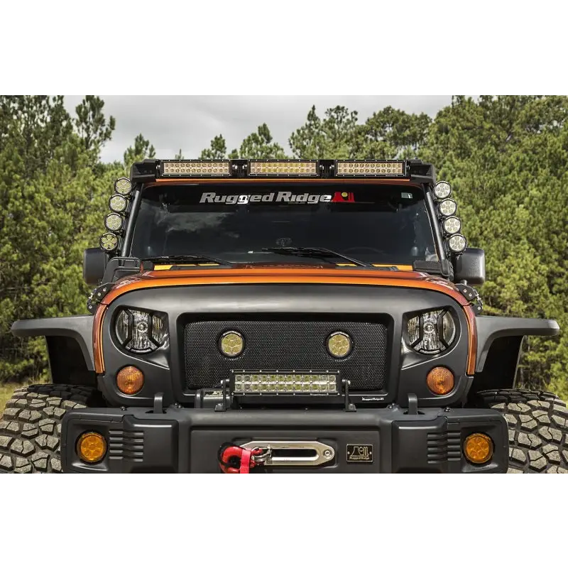 Rugged Ridge Elite Fast Track Jeep Wrangler JK Light Bar Mount