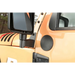 Rugged Ridge black mirror relocation brackets for Jeep Wrangler JK