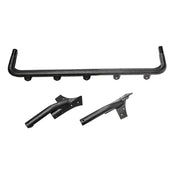 Rugged Ridge black plastic light bar brackets for Jeep Wrangler
