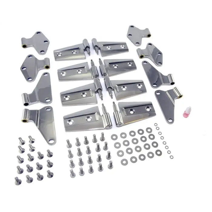 Stainless steel car door hinge kit parts for Jeep Wrangler